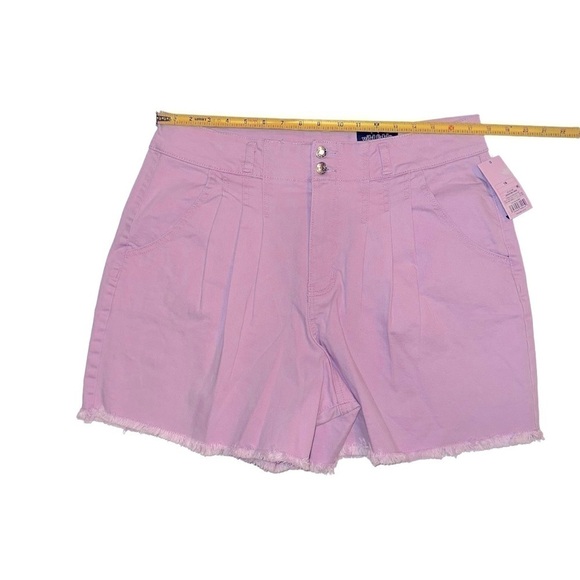 Wild Fable Super High Rise Pleated A-Line Shorts Purple - Picture 10 of 15